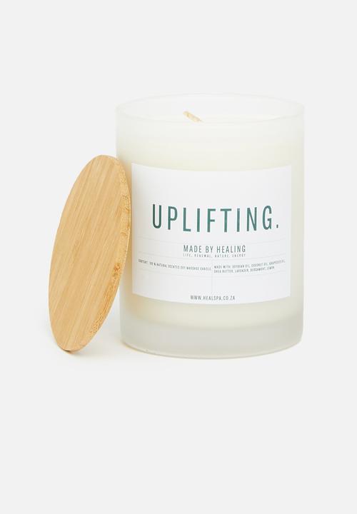HEALING - Uplifting 100% Natural Soy Massage Candle