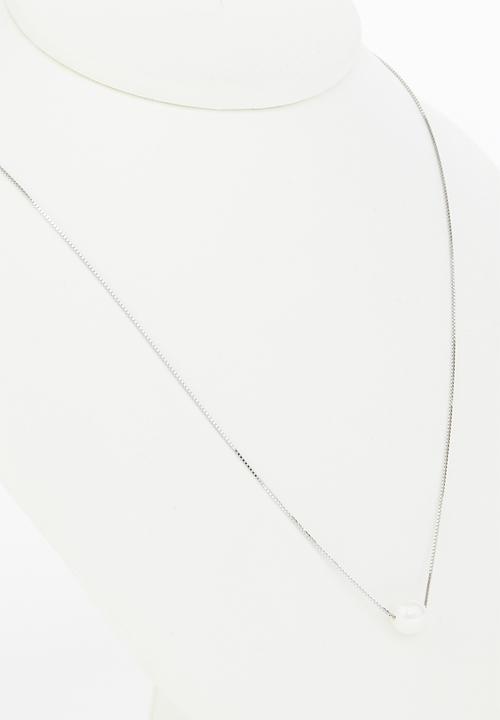 Superbalist - Sterling silver ball charm necklace - silver