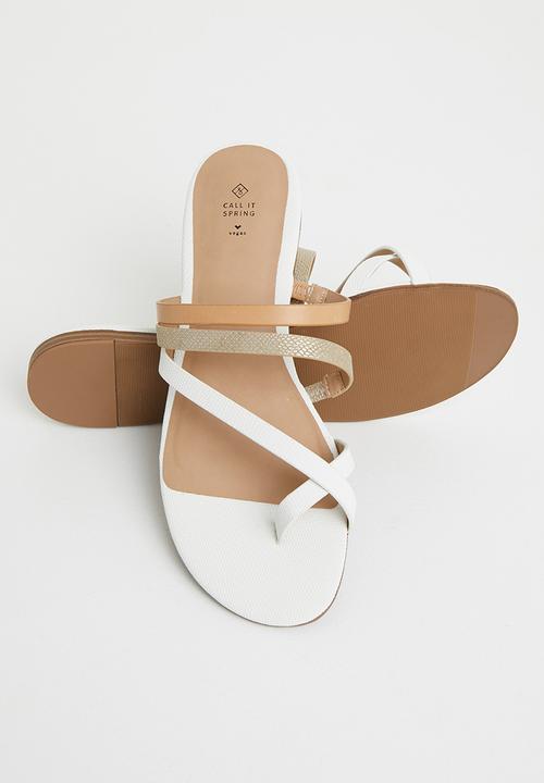 Call It Spring - Ereran sandal - white