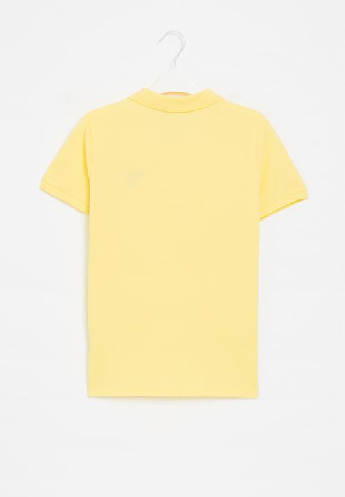 GUESS - Core embroider golfer - yellow