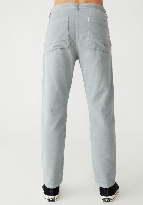 Cotton On - Beckley pant - mineral blue cord