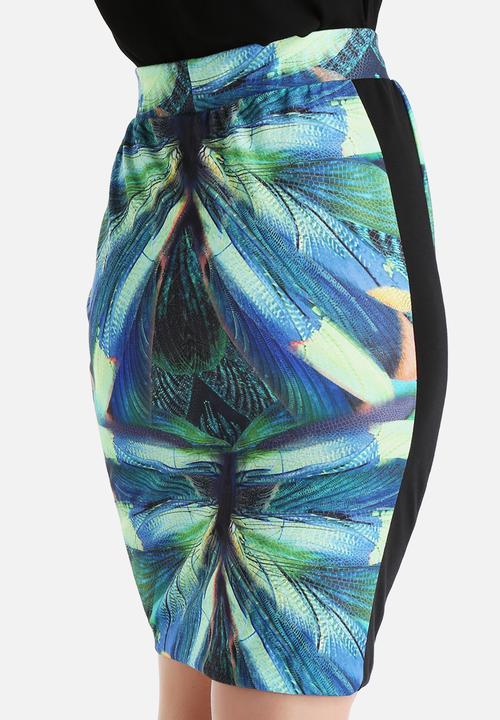Y.A.S - Dragonfly Jersey Midi Skirt