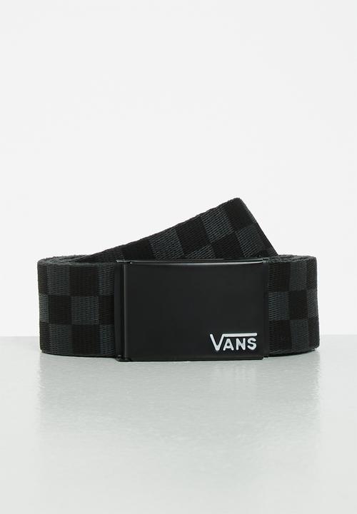 Vans - Deppster ii web belt - black-charcoal