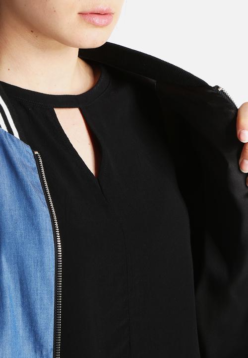 Goldie - Breaking Bad Denim Embroidered Bomber