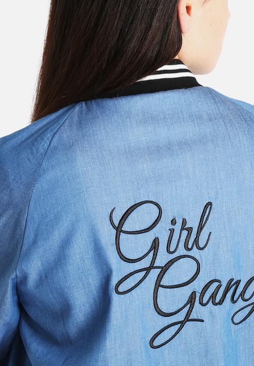 Goldie - Breaking Bad Denim Embroidered Bomber