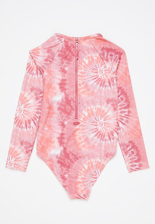 Roxy - Colors reflection onesie - heather rose nautilus