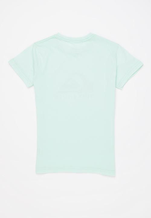 Quiksilver - Corp logo short sleeve yth - blue light