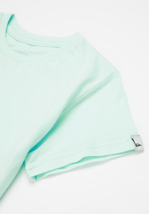 Quiksilver - Corp logo short sleeve yth - blue light