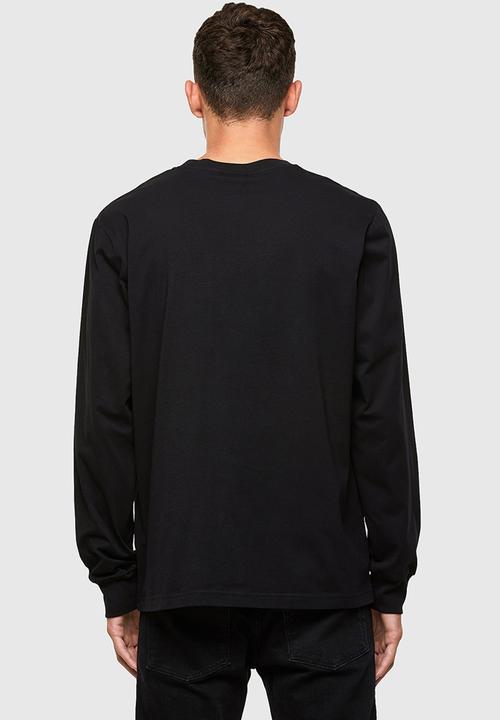 Diesel  - T-just-ls-a1 T-shirt - black
