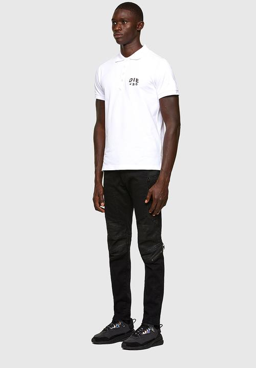 Diesel  - T-randy-new-a2 T-shirt - white