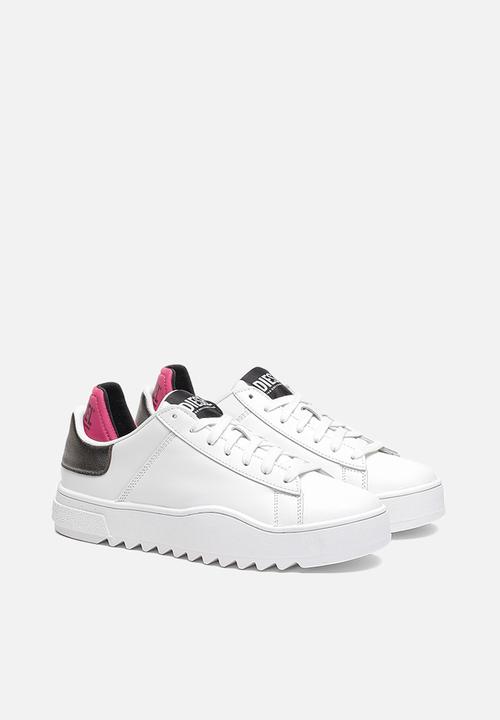 Diesel  - S-shika low lace w - white