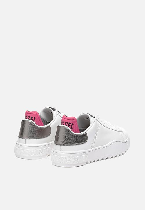 Diesel  - S-shika low lace w - white