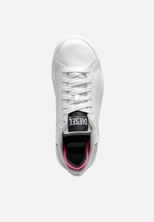 Diesel  - S-shika low lace w - white