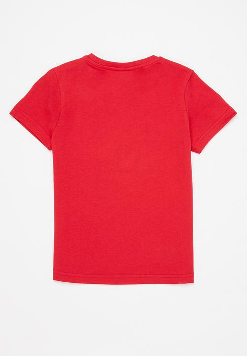 FILA - Mono deckle T-shirt - red
