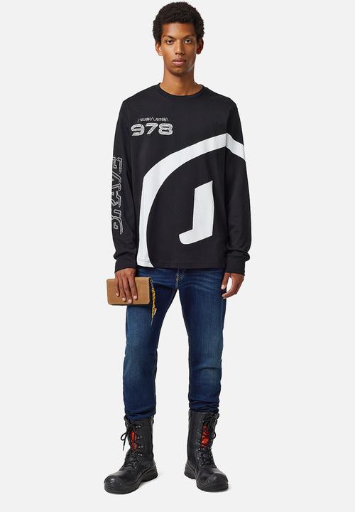 Diesel  - T-just-ls-e2 T-shirt - black
