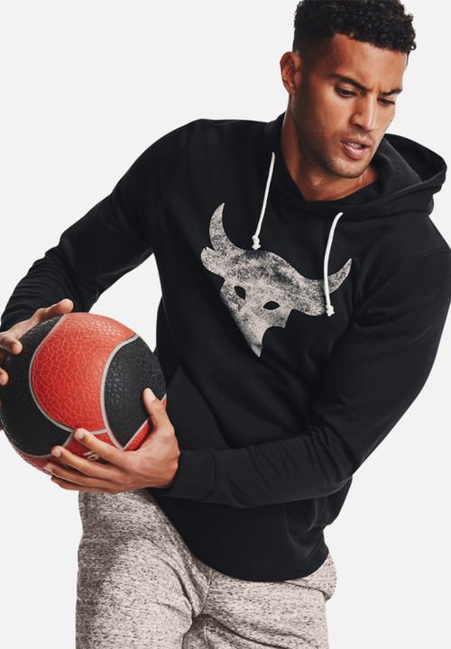 Under Armour - UA Project Rock terry Hoody - black