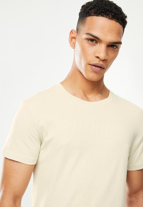 urban° - Urban printed short sleeve tee - stone
