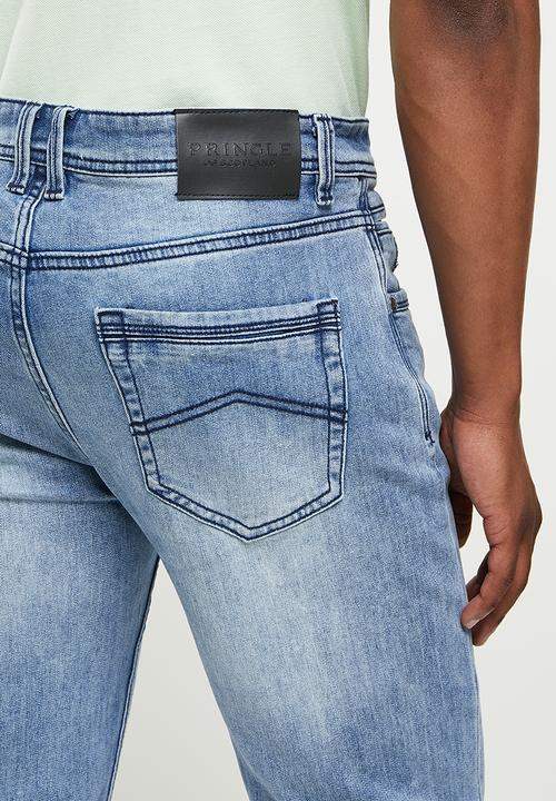 Pringle of Scotland - Light blue slim fit denim - light blue