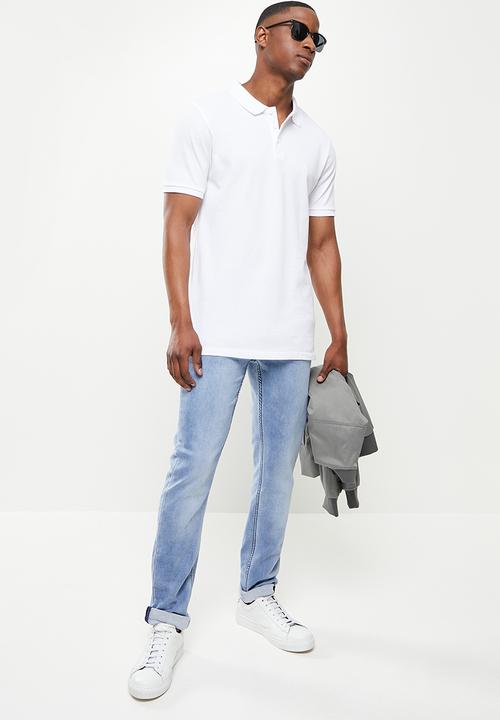 Pringle of Scotland - Light blue slim fit denim - light blue