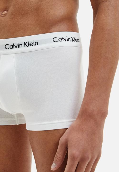 Calvin Klein - 3 pack low rise trunk - white