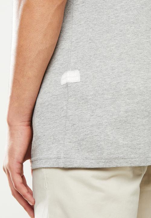 urban° - Urban v-neck short sleeve tee - grey 