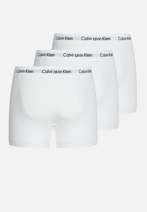 Calvin Klein - 3 pack trunk - white