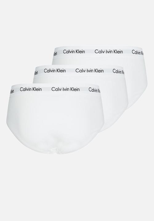 Calvin Klein - 3 Pack hip brief - white