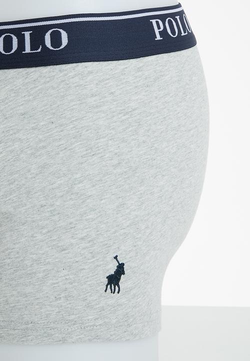 POLO - Classic knit boxer 3-pack - grey