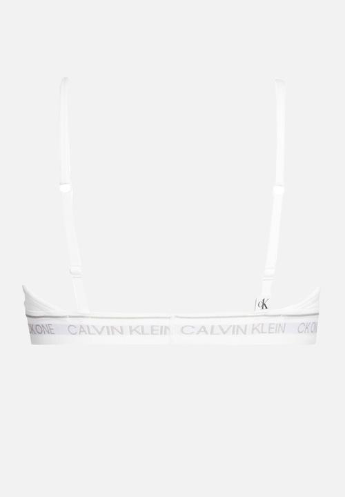 Calvin Klein - Unlined triangle - white