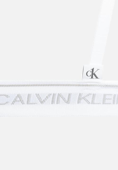 Calvin Klein - Unlined triangle - white