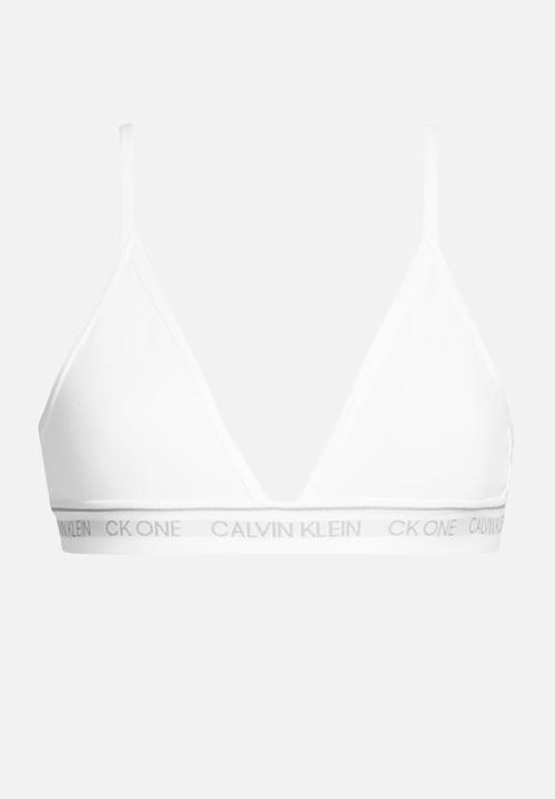 Calvin Klein - Unlined triangle - white