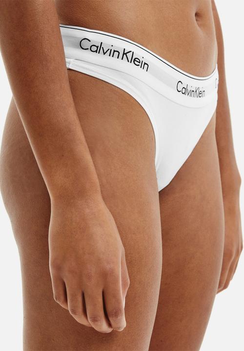 Calvin Klein - Thong - white