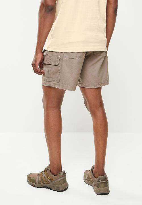 JEEP - Elasticated wb mountain  short-bark-jeep