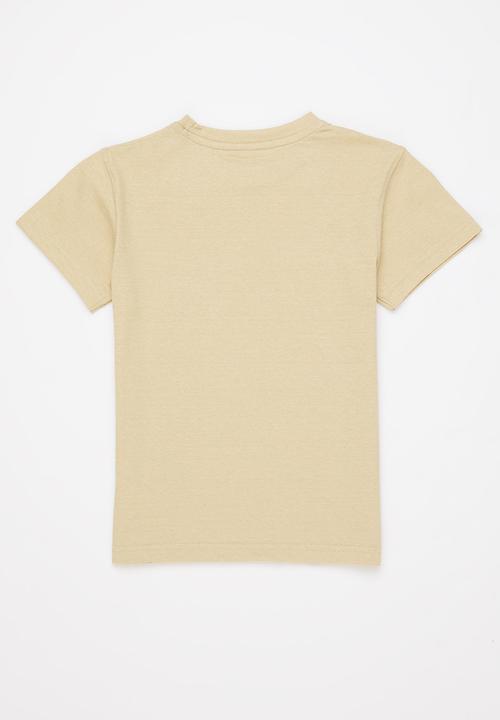 Pierre Cardin - Heritage crew neck tee - stone