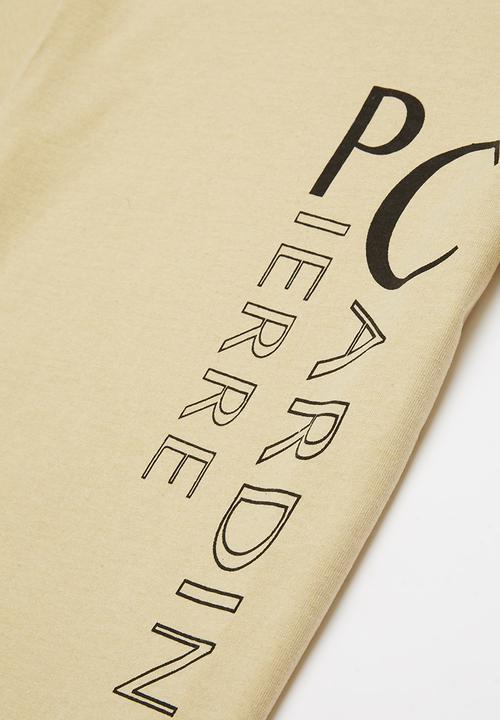 Pierre Cardin - Heritage crew neck tee - stone