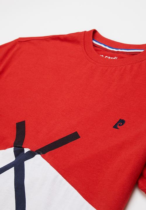 Pierre Cardin - Diamond crew - red
