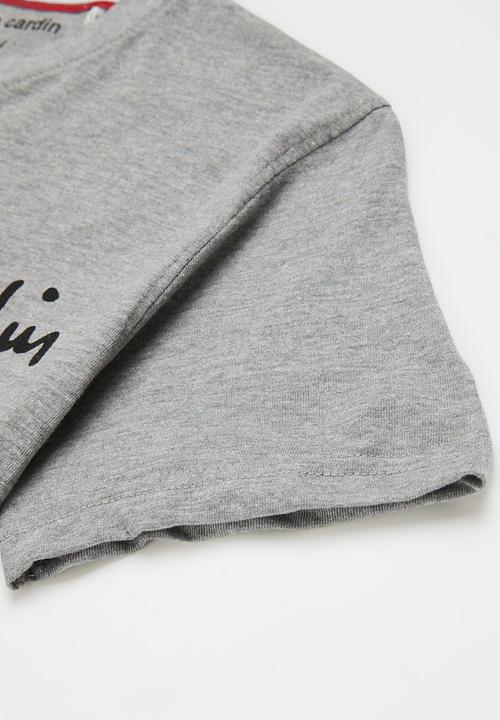 Pierre Cardin - Signature heritage v-neck - grey
