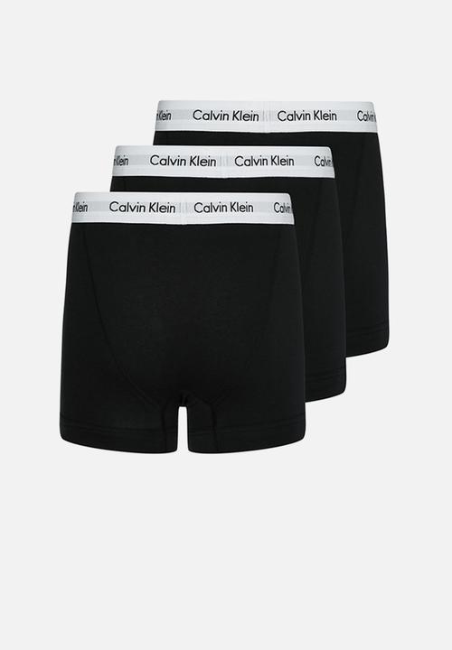 Calvin Klein - 3 Pack trunk - black