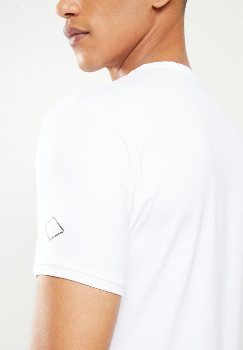 Replay - Chest print tee - white
