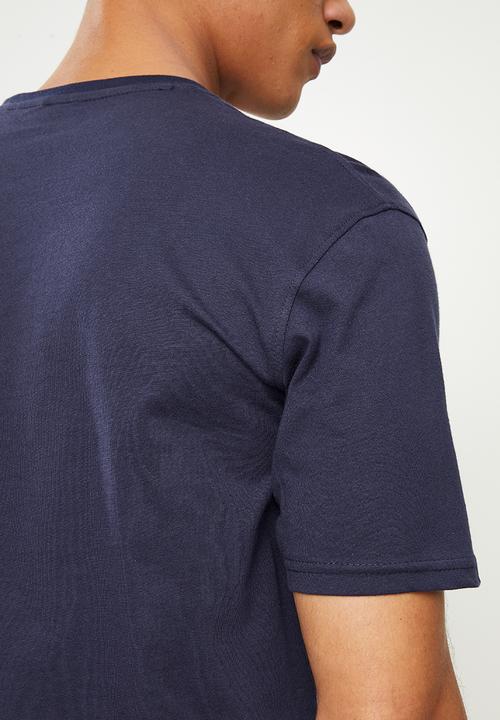 Pierre Cardin - Diamond crew t-shirt - navy