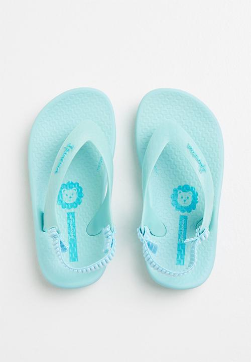 Ipanema - Boys ankle strap slipper - light blue