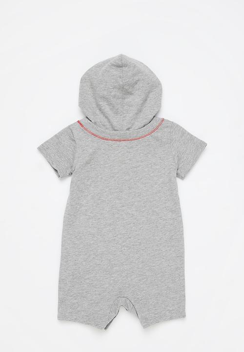 Levi’s® - Hooded graphic romper - grey