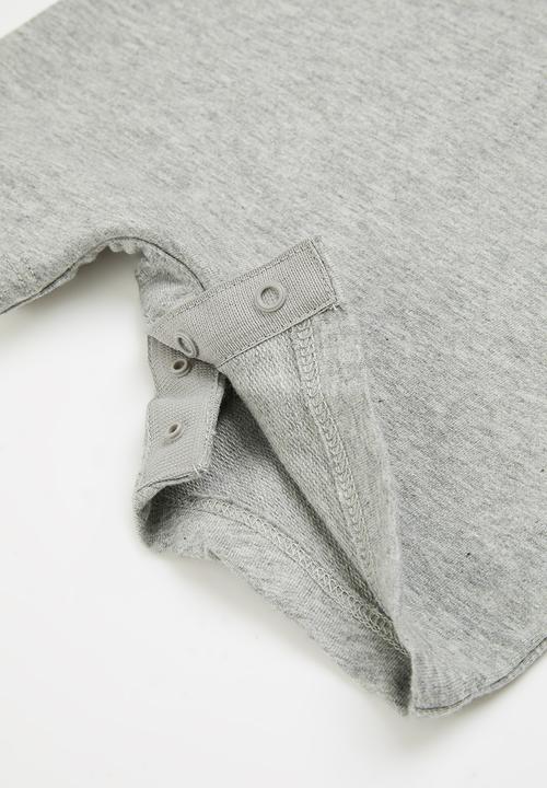 Levi’s® - Hooded graphic romper - grey
