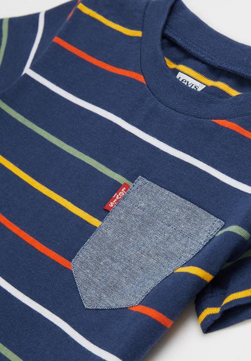 Levi’s® - Short sleeve denim short set - multi 