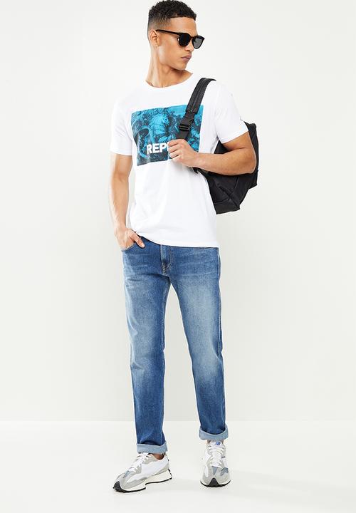 Replay - Anbass slim - light blue