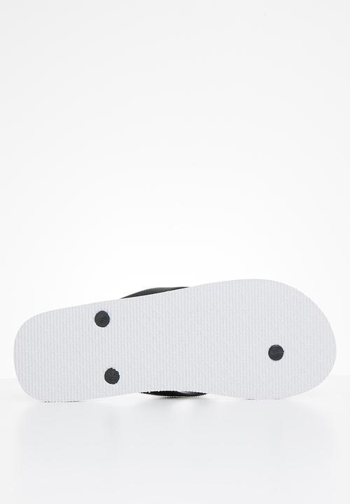 S.P.C.C - Neto regular fit flip-flops - black & white