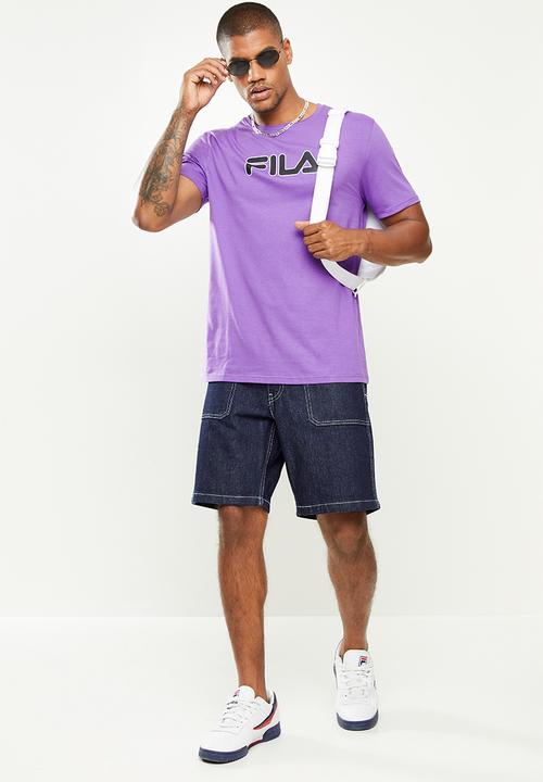 FILA - Osaka short sleeve tee - purple