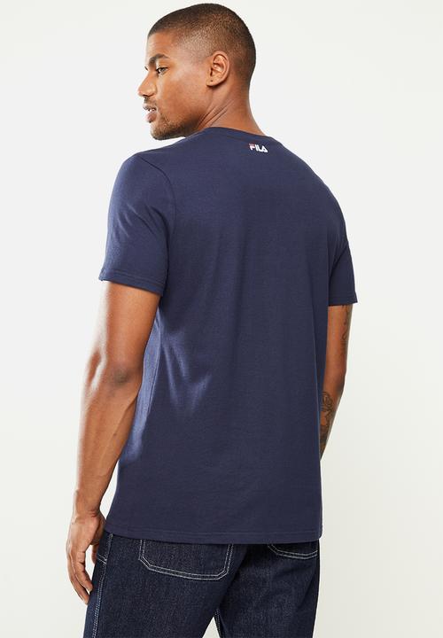 FILA - Conner short sleeve tee - peacoat
