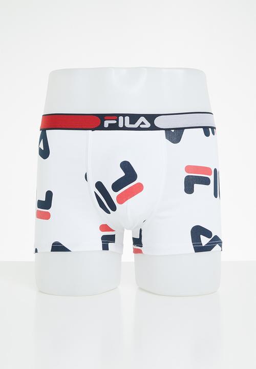 FILA - M27 2 pack trunks - navy & white