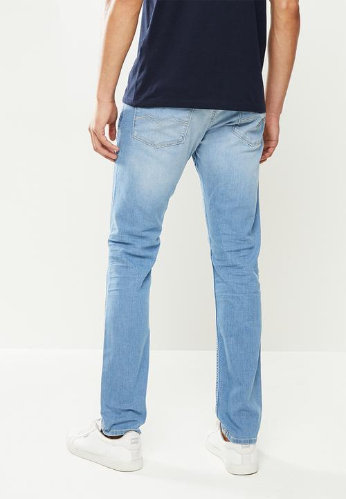 Replay - Anbass slim - washed blue